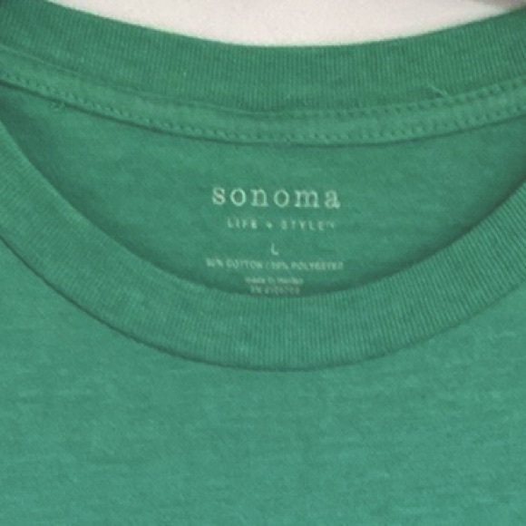 Sonoma Men L Short-Sleeve Green Graphic Mulligan’s Bar & Grill Boston Golfer - Picture 4 of 4